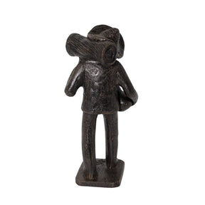 Escultura Lenhador em Barro