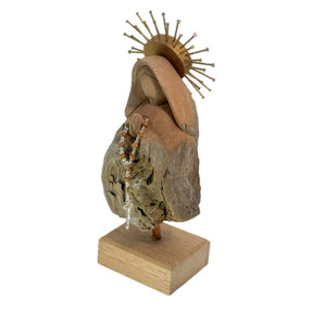 Imagem Nossa Senhora em Madeira 30 cm