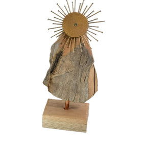 Imagem Nossa Senhora em Madeira 30 cm