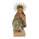 Imagem Nossa Senhora em Madeira 30 cm