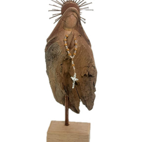 Imagem Nossa Senhora em Madeira 35 cm