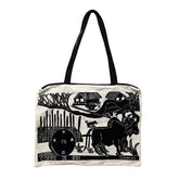 Bolsa de Praia Xilogravura- Carro de Boi