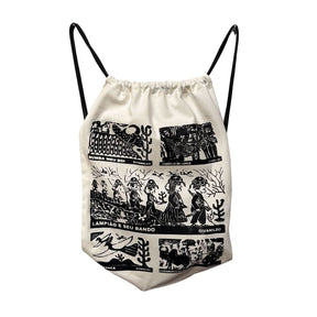 Mochila de Costas Xilogravura- Caboclo de Lança