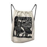 Mochila de Costas Xilogravura- Caboclo de Lança