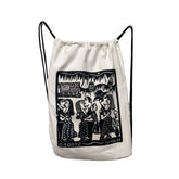 Mochila de Costas Xilogravura- O Forró